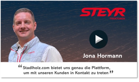 Videostimme Jona Hormann – Steyr Traktoren