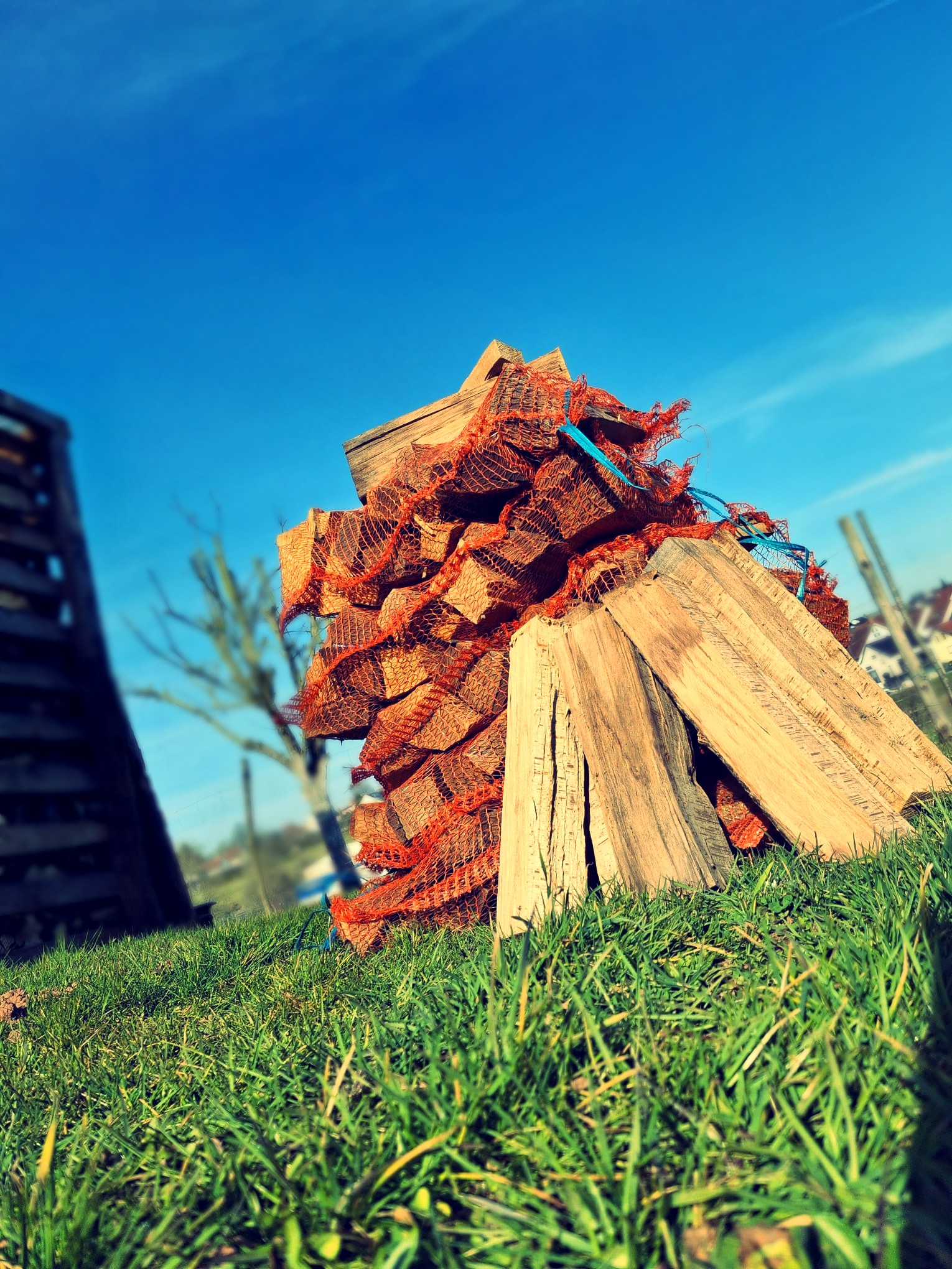 Ofenfertiges Brennholz